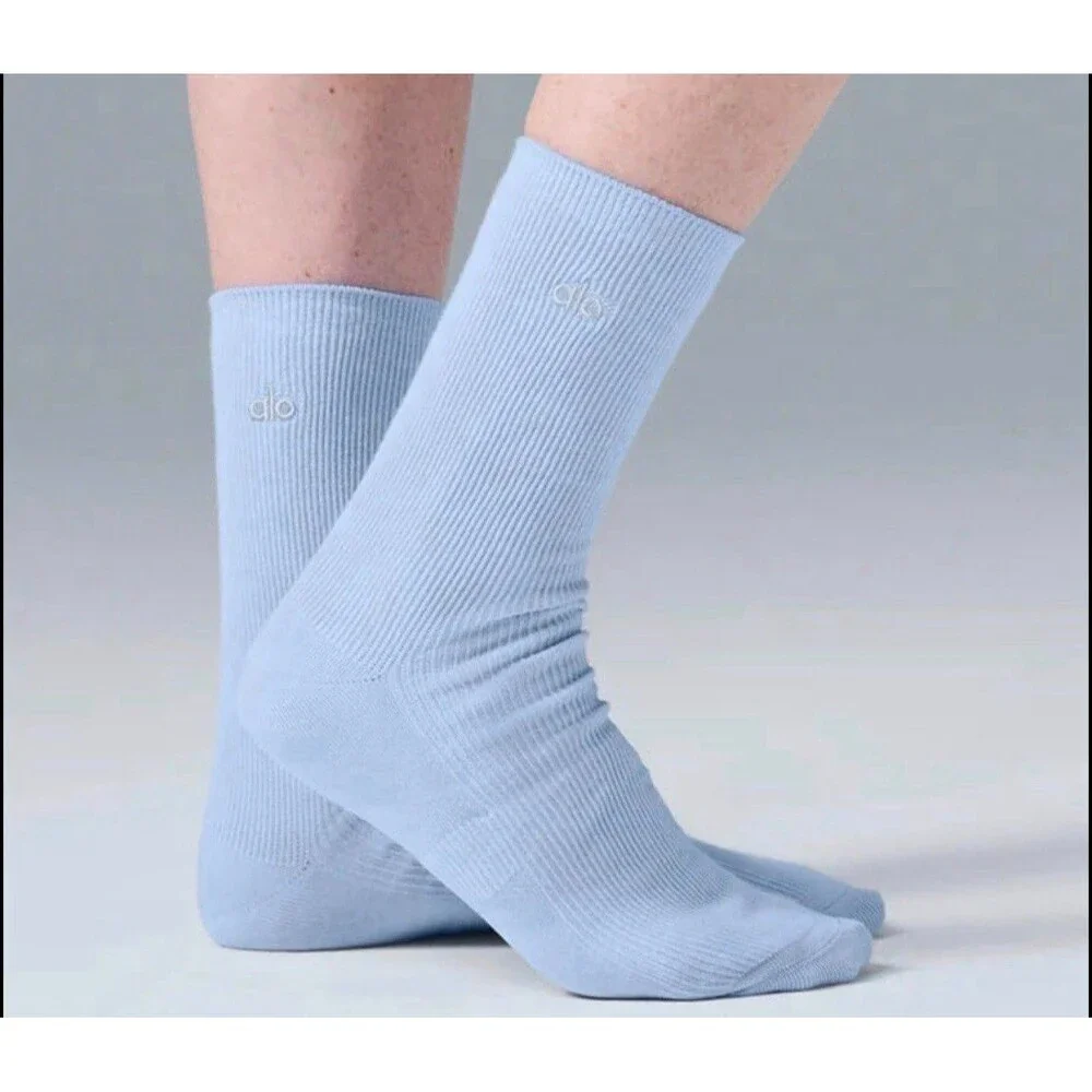 Alo seashell blue socks